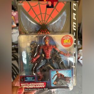Spider-Man Movie 2002 6" Wrestler Spider-Man Action Figure by ToyBiz